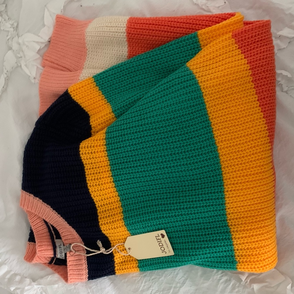 RiffRaff Boutique Striped Knit Sweater - Picture 3 of 3